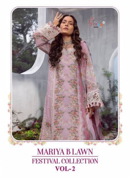 Mariya B Lawn Festival Collection Vol 2 By Shree Cotton Pakistani Suits Wholesale Shop In Surat